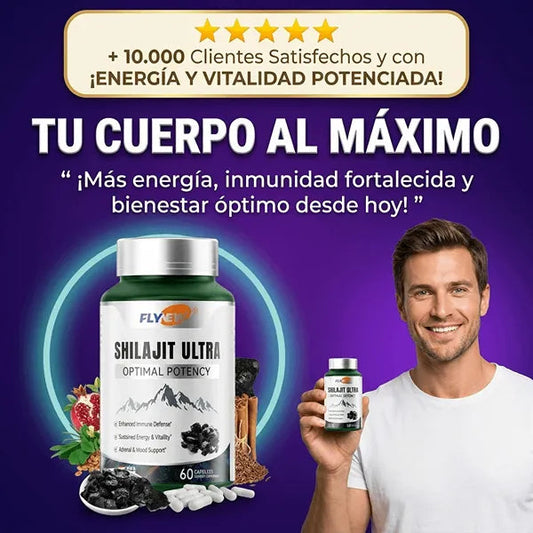 Shilajit Ultra — Energía natural en cápsulas